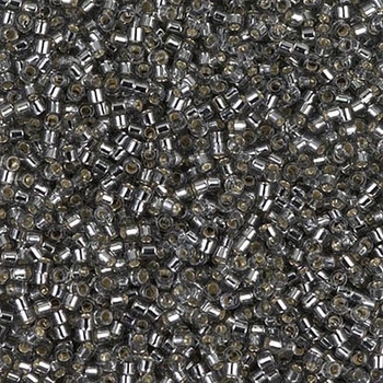 Бисер Miyuki Delica Beads 11/0, 5г, DB-48, блестящий, темное серебро