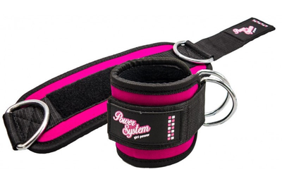 Манжети на щиколотку Power System Ankle Strap Gym Babe PS-3450 Pink