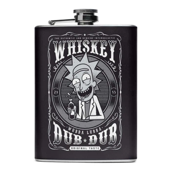 Фляга NU SHO “Whiskey Dub Dub” нержавеющая сталь 200 мл