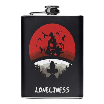 Фляга NU SHO “Naruto. Loneliness” нержавеющая сталь 200 мл