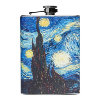 Фляга NU SHO “The Starry Night“ нержавеющая сталь 200 мл