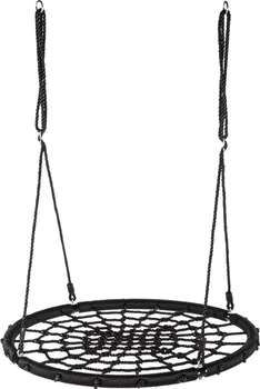 Садова гойдалка Luverno XXL Net Чорна (L-66232)