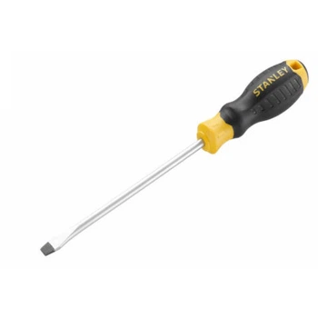 Отвертка Stanley Cushion Grip, SL6.5x150мм, с расширяющимся жалом.