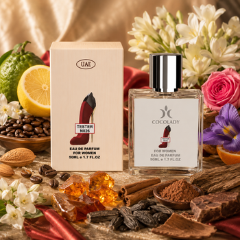 Парфюмерная вода для женщин Cocolady N-026 (версия: Carolina Herrera Good Girl Velvet Fatale), 50 мл