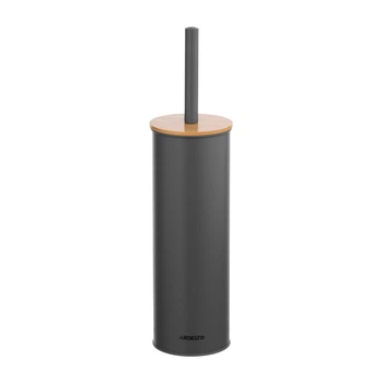 Набор щетка для унитаза с подставкой Ardesto Minimalism 38 см (ARHB3503DB)