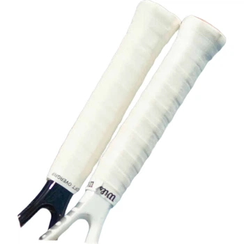Обмотка Wilson WRZ4040WH для теннисной ракетки влагопоглощающая нескользящая, белая