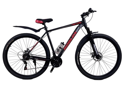 Велосипед CrossBike Roblox 29" 21" Чорний-Червоний