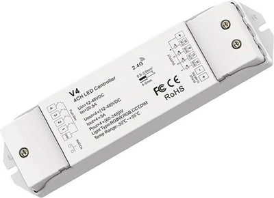 Sterownik LED Skydance V4 4-kanałowy 12-48 V 5 A (HS082901)