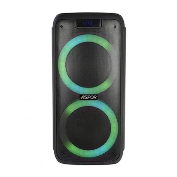 Портативна акустика ASPOR A668 (with microphone) Black
