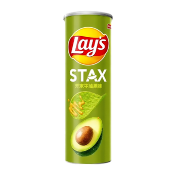 Чипси Lay's Stax Азійські зі Смаком Авокадо і Солодкої Гірчиці 104g