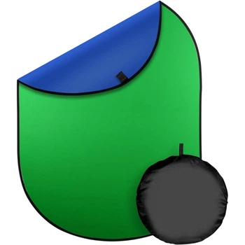 Фон хромакей AC Prof CO1520 200х150cm Green/Blue [168770]