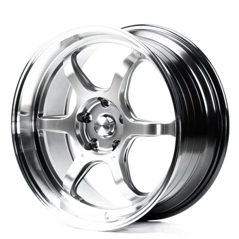 Ковані диски Flow Forming FF006 R17 W7.5 PCD5x108 ET38 DIA73.1 (hyper black machined lip)