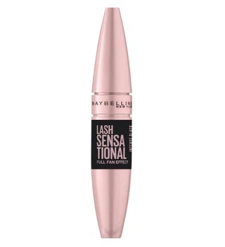 Тушь для ресниц с силиконовой щеточкой Maybelline New York Lash Sensational Intense черная объем и подкручивание (9.5 мл)