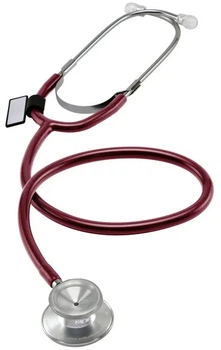 Стетоскоп для взрослых 747 MDF Basic Duo Head (цвет бордовый), MDF
