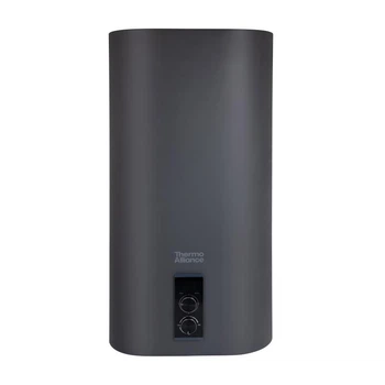 Водонагреватель Thermo Alliance 80 л, Grey, плоский вертикальный, сухой ТЭН 2 кВт (0,8+1,2) DT80V20GPDD2G