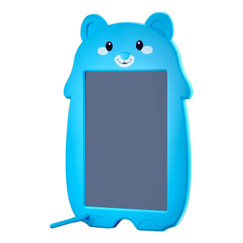 Графический планшет Writing Tablet Bear для детей голубой цвет для рисования и создания заметок