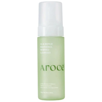 Успокаивающая пенка для умывния с центеллой и пантенолом Arocell Cica Repair Panthenol Whipped Clean 160 мл
