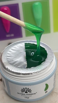 Будівельний гель Global Fashion із напівпрозорим ефектом «скло» Glass Candy Pop Gel 15 г №9