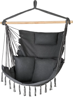 Садова гойдалка Luverno Boho Sois Графітова (L-66568)