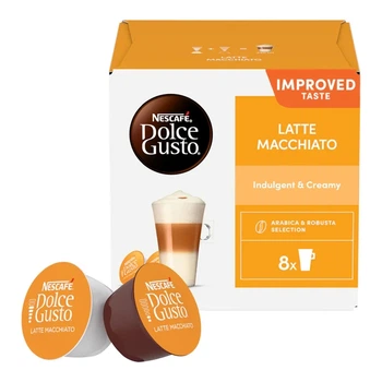 Капсули Nescafe Dolce Gusto Latte Macchiato нескафе дольче густо лате 16 капсул