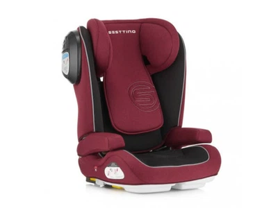 Дитяче автокрісло SESTTINO RACE ISOFIX (15–36 кг) / Бустер для дітей (група 2/3) red