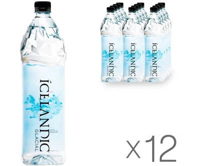 Упаковка родниковой негазированной воды Icelandic Glacial ПЭТ 12 шт. х 1,5 л