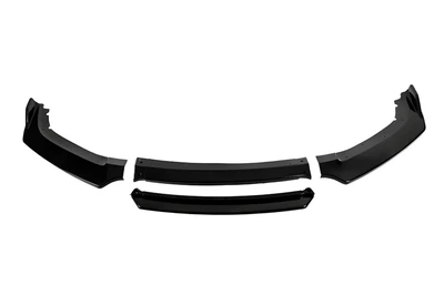 Губа под передний бампер для Toyota Camry 2006-2011 (пластик, черная)