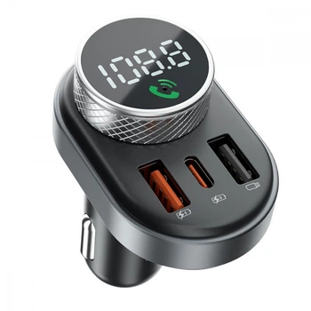 АЗП Proove FM Launcher Sound Link 30W (PD+QC3.0) Type-C+USB black