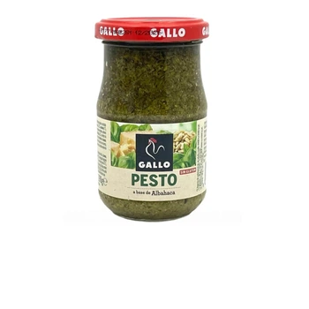 Соус Песто Gallo Pesto з базиліком та сиром пармезан 190 г (8410069014382)