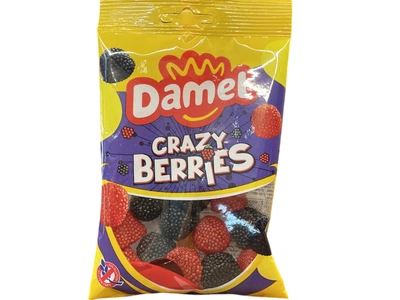 Жувальні цукерки Damel Berries Ягідки без глютену 80 г (8411500118683)