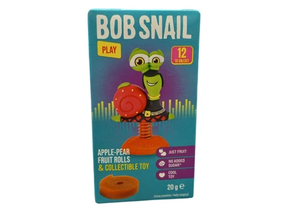 Набір Bob Snail Eat&Play Яблуко-груша з іграшкою 20 г (4820219342748)