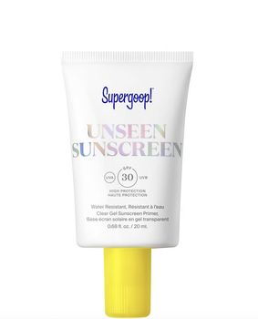 Сонцезахисний крем Supergoop! Mini Unseen Sunscreen SPF 30 20 mL