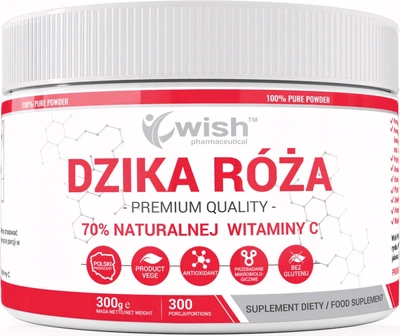 Suplement diety Wish Pharmaceutical Dzika róża 300 g (5903351712071)