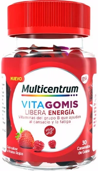 Kompleks witamin i minerałów Multicentrum Vitagomis Energy 30 żelek (5054563119063)