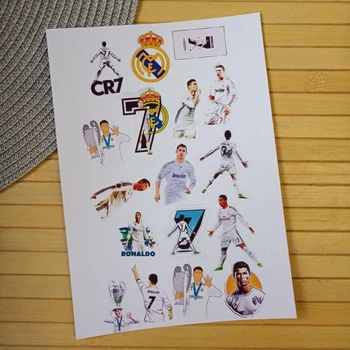Стикерпак (не прорезной) Криштиану Роналду Cristiano Ronaldo А6 (28465)