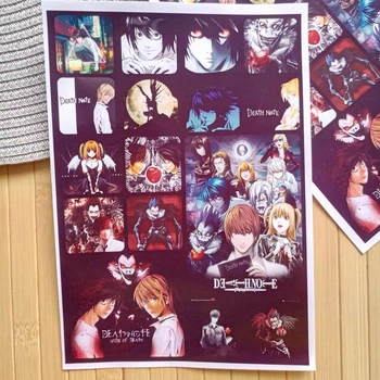 Стикерпак Тетрадь смерти Death Note а5 17304