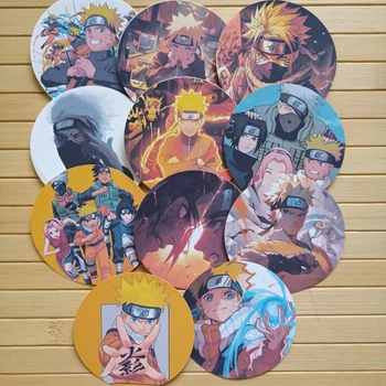 Набор стикеров Наруто Naruto 5,6 см 10 шт 22292