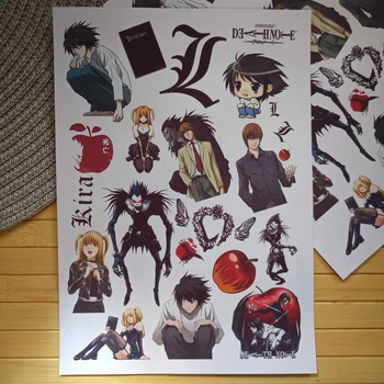 Стикерпак Тетрадь смерти Death Note а5 22436