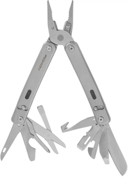 Мультитул Roxon Flex S804G 18в1 для ремонта и туризма нержавеющая сталь, клипса, чехол