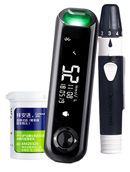 Глюкометр BAYER Contour Next, набір: прилад + 100 тест-смужок + 100 ланцетів