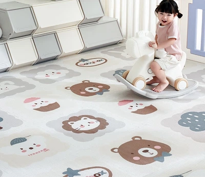 Килимок BabyBox EPE для повзання, 9 частин, 2 см