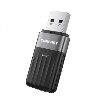 USB Wi-Fi 6 адаптер COMFAST AX900, дводіапазонний, Bluetooth 5.4, без драйверів