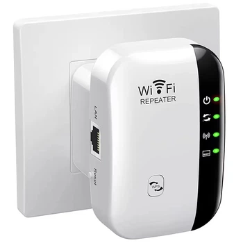 Усилитель сигнала Wi-Fi Wireless-N, компактный репитер с поворотной вилкой 2dBi