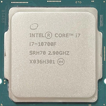 Процессор Intel Core i7-10700F 8 ядер / 16 потоків 2,9–4,8 ГГц Socket LGA1200 Comet Lake Б/У