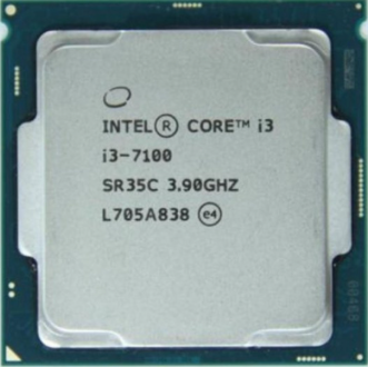Процессор Intel Core i3-7100 2-Core 4-Thread 3.9GHz 3MB LGA1151 Б/У