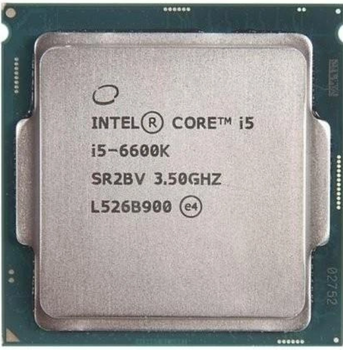 Процессор LGA1150 6 Gen Skylake LGA1151 Intel Core i5 6600K 4x3.50-3.90GHz 6mb Cashe 91W SR2BV Б\У - Б/У