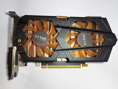 Видеокарта ZOTAC NVIDIA GeForce GTX 660 Ti 2GB GDDR5 192-bit PCI-E DVI HDMI DisplayPort Б/У