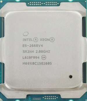 Процесор Intel Xeon E5-2660 v4 14 ядер / 28 потоків 2,0–3,2 ГГц 35 МБ Socket LGA2011-3, Б/В