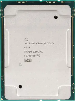 Процесор Intel Xeon Gold 6248 20 ядер 40 потоків 2.5–3.9GHz LGA3647 Б/В