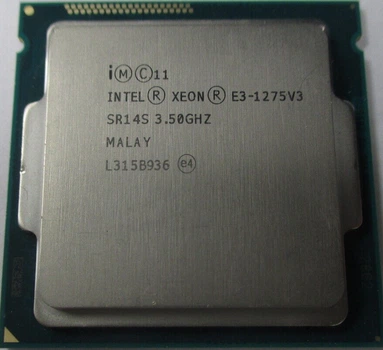Процесор LGA1150 4 Gen Haswell Intel Xeon E3-1275v3 4/8x3.50-3.90GHz 8M Cashe 84W Intel HD P4600 SR14S Б/В